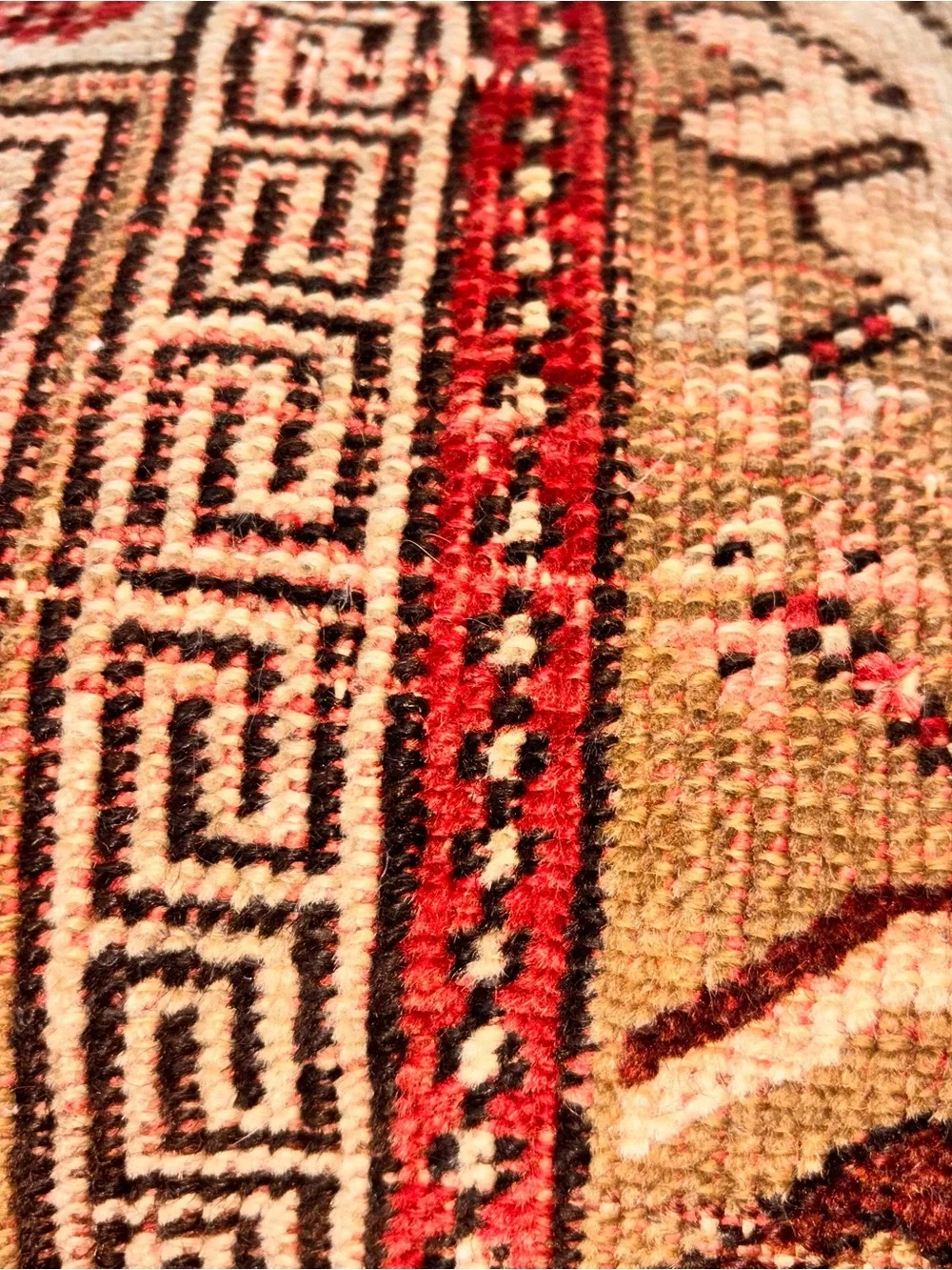 Tapestry Accent Pillow eclectic, BoHo Brown’s reds neutrals